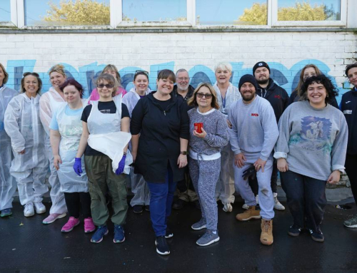 Volunteer Team Take On Garden Planters Project at the Queensway Estate